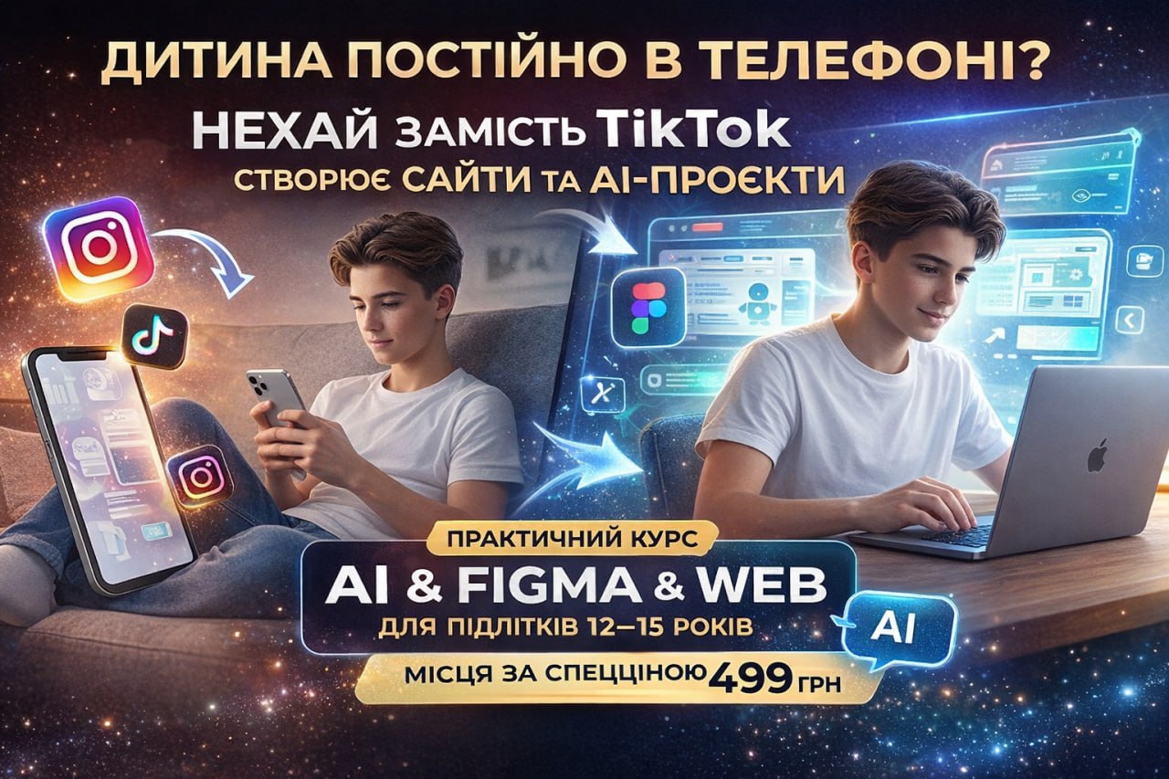 Перетворіть залежність від екрана на майбутню професію з АI.